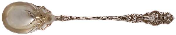 Irian (Sterling, 1902, No Monograms) Large Horseradish Serving Spoon