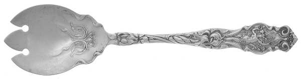 Irian (Sterling, 1902, No Monograms) Ice Cream Fork