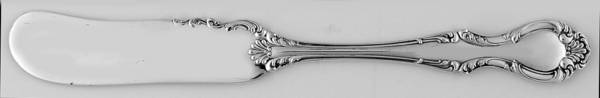 Joan (Silverplate, 1896) Flat Handle Butter Spreader