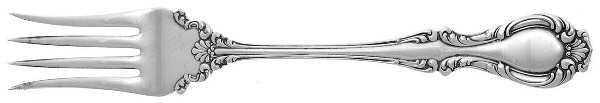 Joan (Silverplate, 1896) Individual Salad Fork