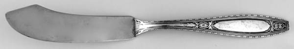 Juliet (Sterling, 1924, No Monograms) Flat Handle Master Butter Knife