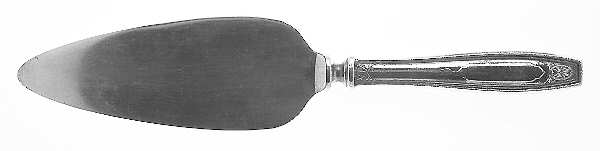 Juliet (Sterling, 1924, No Monograms) Pie Server with Silverplate Blade