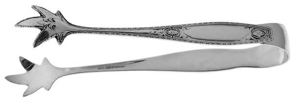 Juliet (Sterling, 1924, No Monograms) Large Sugar Tongs