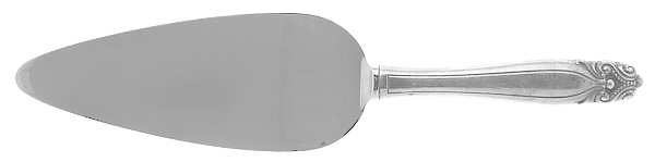 King Christian (Sterling, 1940, No Monograms) Pie Server with Stainless Blade