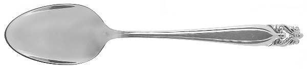 King Christian (Sterling, 1940, No Monograms) Teaspoon