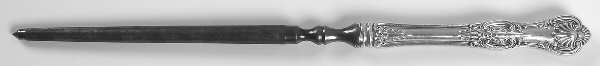 Kings (Sterling, 1903) Large Roast Steel Rod Knife Sharpener