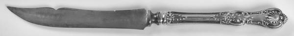 Kings (Sterling, 1903) Large Stainless Blade Roast Carving Knife