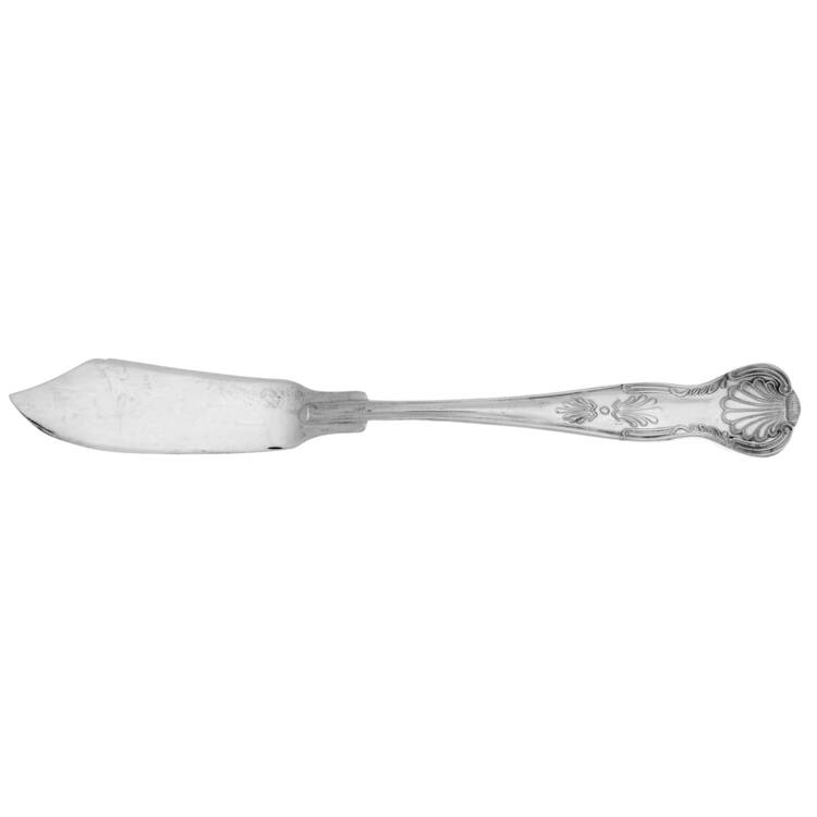 Kings (Silverplate, 1987) Flat Handle Master Butter Knife
