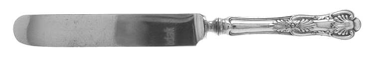 Kings (Silverplate) Blunt Hollow Knife with Bolster