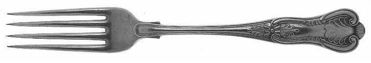 Kings (Silverplate) Fork
