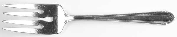 Lady Alice II (Silverplate, 1937) Small Solid Cold Meat Serving Fork