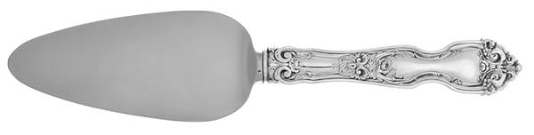 La Reine (Sterling, 1921, No Monograms) Cheese Server with Stainless Blade