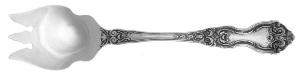 La Reine (Sterling, 1921, No Monograms) Ice Cream Fork