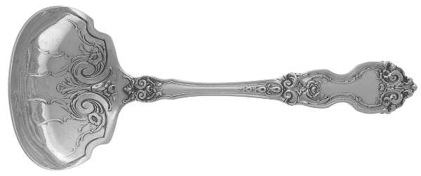La Reine (Sterling, 1921, No Monograms) Solid Gravy Ladle