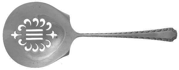 Larkspur (Sterling, 1939) Tomato Server, Solid Piece