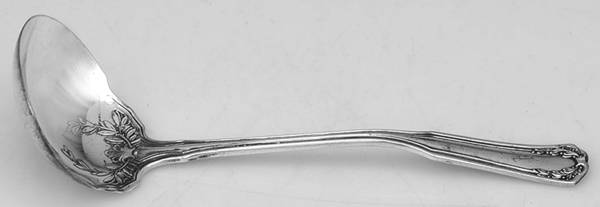 Laurel (Silverplate, 1910) Solid Piece Cream Ladle