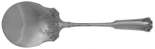 Laurel (Silverplate, 1910) Tomato Server, Solid Piece