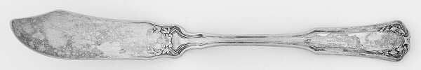 Laurel (Silverplate, 1910) Flat Handle Master Butter Knife