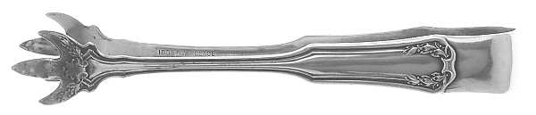 Laurel (Silverplate, 1910) Sugar Tongs