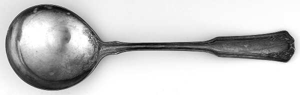 Laurel (Silverplate, 1910) Round Bowl Soup Spoon (Gumbo)