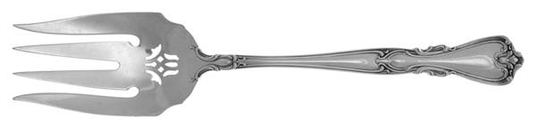 Lady Windsor-Victoria (Sterling, 1957) Medium Solid Cold Meat Serving Fork