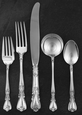 Lady Windsor-Victoria (Sterling, 1957) 5 Piece Place Size Setting