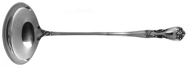 Lady Windsor-Victoria (Sterling, 1957) Solid Piece Cream Ladle
