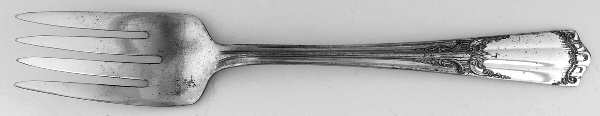 Lenox (Silverplate, 1933) Medium Solid Cold Meat Serving Fork
