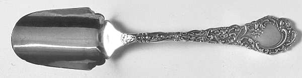 Louvre (Sterling, 1893) Solid Cheese Scoop