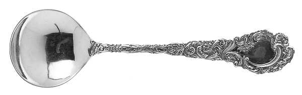 Louvre (Sterling, 1893) Round Bowl Soup Spoon (Cream Soup)