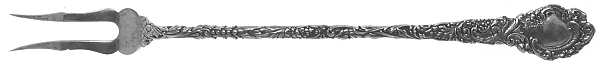 Louvre (Sterling, 1893) Long Handle Pickle/Olive Fork