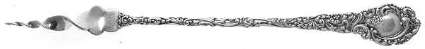 Louvre (Sterling, 1893) One Tine Butter Pick
