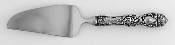 Lucerne (Sterling, 1896, No Monograms) Knife-Cheese/Stainless Blade