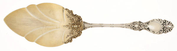 Lucerne (Sterling, 1896, No Monograms) Large Solid Pie Knife