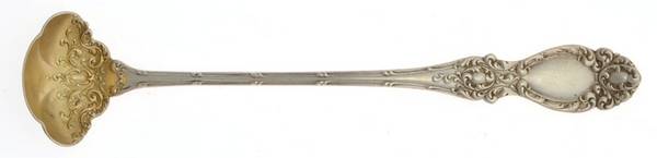Lucerne (Sterling, 1896, No Monograms) Mayonnaise Ladle