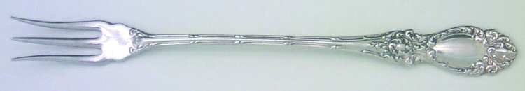 Lucerne (Sterling, 1896, No Monograms) Cocktail/Seafood Fork