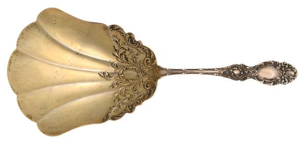 Lucerne (Sterling, 1896, No Monograms) Cracker Spoon