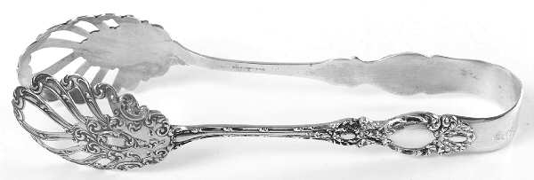 Lucerne (Sterling, 1896, No Monograms) Large Ice Serving Tongs