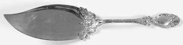 Lucerne (Sterling, 1896, No Monograms) Large Solid Fish Serving Knife