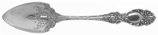 Lucerne (Sterling, 1896, No Monograms) Spoon-Fruit/Orange