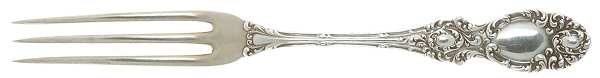 Lucerne (Sterling, 1896, No Monograms) Strawberry Fork
