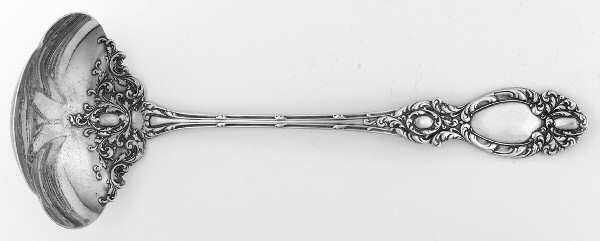 Lucerne (Sterling, 1896, No Monograms) Oyster Ladle Solid Piece