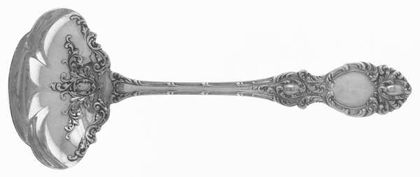 Lucerne (Sterling, 1896, No Monograms) Solid Gravy Ladle