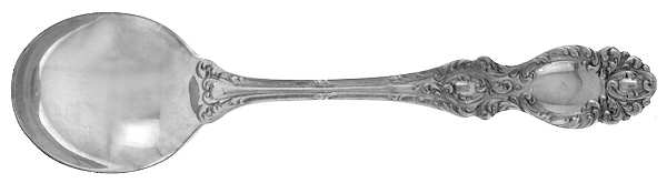 Lucerne (Sterling, 1896, No Monograms) Large Chocolate Spoon