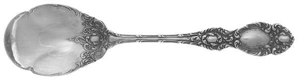 Lucerne (Sterling, 1896, No Monograms) Sugar Shell Spoon