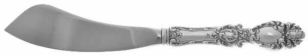 Lucerne (Sterling, 1896, No Monograms) Hollow Handle Master Butter Knife