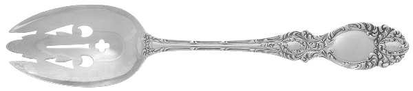 Lucerne (Sterling, 1896, No Monograms) Pierced Tablespoon (Serving Spoon)