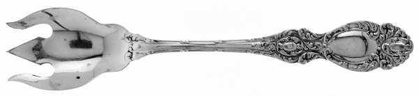 Lucerne (Sterling, 1896, No Monograms) Ice Cream Fork HC