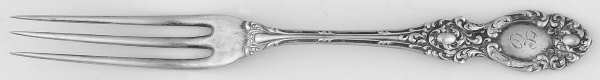 Lucerne (Sterling, 1896, No Monograms) Strawberry Fork