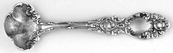 Lucerne (Sterling, 1896, No Monograms) Individual Salt Spoon